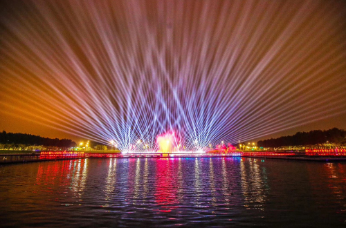 渾南新城中央公園噴泉工程(造價(jià)1400萬(wàn))