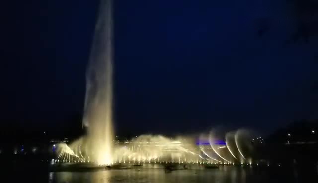 渭南市南湖公園音樂(lè)噴泉工程